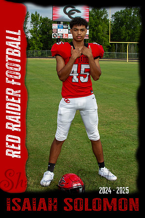 isaiah solomon 2024 sr Bannner CCHS